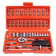 EURO KING TOOLS ชุดเครื่องมือ ประแจ ชุดบล็อก 1/2 (4หุน) SOCKET SET (24ตัว/ชุด)  ชุดเครื่องมือช่าง ชุ