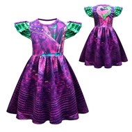 Halloween Descendants Descendants 3 cosplay Girls Flying Sleeve Skirt A-Line Skirt 81051