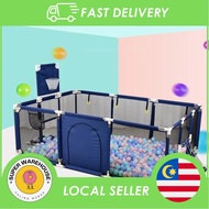 Playpen Playground Baby Play Fence Basketball Fence Pagar Baby Safety Pagar Budak Mainan Kids Playpen