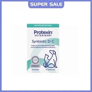 Protexin Veterinary Synbiotic D-C for Canine Anjing Dog & Feline Kucing Cat 50 Capsules