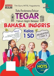 Buku Pendamping Belajar TEGAR (Tekun Gigih Belajar) Bahasa Inggris Kelas 1 SD