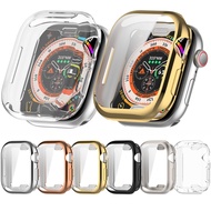 ACC Bumper Case Apple Watch 7 / 8 / 9 (41mm/ 45mm) Soft TPU Protective Case Premium apple watch teak