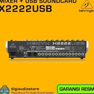 EF Audio Mixer 12 Channel Behringer X2222 USB Soundcard Recording &amp;