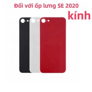 Chất Lượng Cao Mặt Sau Kính Có Keo Dán 3M Cho iPhone SE 2020 Thay Thế Nhanh Lỗ Lớn Phía Sau Nhà Ở Pi
