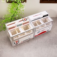 Miniature ININ 711 Fridge Magnet Ice Cream Freezer Dollhouse Game Play Food Toy Display Flat Style H