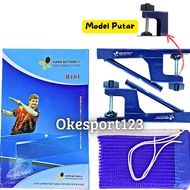 BUTTERFLY B101 Ping Pong Net Swivel Table Tennis Net & Pole (Screw-On) Net Ping Pong Table