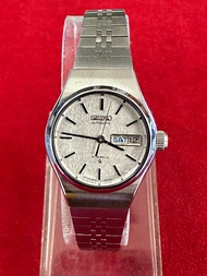 SEIKO 21 JEWELS AUTOMATIC ตัวเรือนสแตนเลส นาฬิกาผผู้หญิง มือสองของแท้