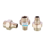 [XCF] Copper Flexible Pipe Fittings Inner Outer Thread Joints 20/25/32mm Solar Water Heater Heating Water Pipe Double Inner Wire Copper Fittings Pipe Fittings