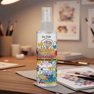 100ml Diamond Painting Sealer with Glycerin & 1,2-Hexanediol - UV Shield, Anti-Yellowing Finish