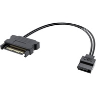 15pin Sata to 6pin Sata Power cable PC to Laptop Rom Sata cable 15p / 6pin Optical Drive CD DVD Rom 