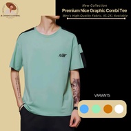 Premium NIce Graphic Combi Tshirt for Men's; High-Quality Fabric, XS-2XL Available