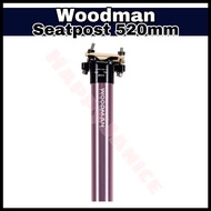 Woodman Seatpost 520mm for Brompton