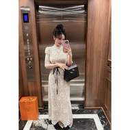 Long 3p Collar Lace Dress, Beautiful Dress, Fashionable Dress to Wear to Parties, Events, Photograph