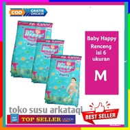 Pampers baby happy renceng M ,L ,XL isi 6 pcs