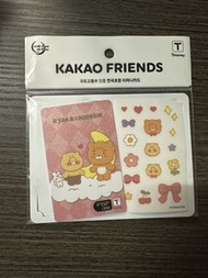 Kakao Friends Tmoney 交通卡連貼紙