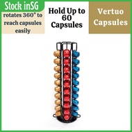 60 PCS NESPRESSO Original Capsule Rotatable Metal Holder