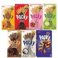 Pocky Biscuit Sticks Per box | Strawberry Matcha Cookies Cream Double chocolate Almond Crushed nut