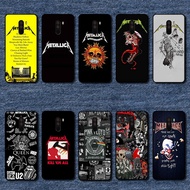 Case For Xiaomi Poco phone F1 metallica Soft shell liquid silicone phone case