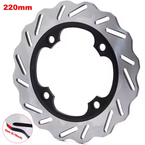 220mm Rear Brake Disc Rotor Brake Disk For Honda CBR600 F F2 F3 F4 F4i CB600F Hornet CBR 900RR 919 9