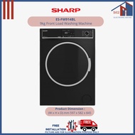 Sharp 9kg ES-FW914BL Front Load Washing Machine