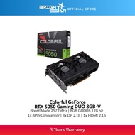 Colorful GeForce RTX 5050 Gaming DUO 8GB-V 8GB GDDR6 Graphics Card