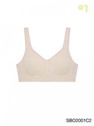 SABINA BRALESS เสื้อชั้นในไม่มีโครง รุ่น Function Bra รหัส SBO2001 สีเนื้ออ่อน