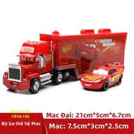 MOMIAN | Bộ Xe Hơi Đua và Xe Cẩu trong Phim Cars với Lightning McQueen và Xe Tải