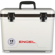 Engel 19qt Leak-Proof, Air Tight, Drybox Cooler and Small Hard Shell Lunchbox