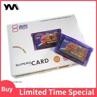 【Hot Sale🥇】Ez Flash Iv Omega Mini Super Card &amp; SD แฟลชการ์ดอะแดปเตอร์ตลับ2GB อุปกรณ์สำรองเกมสำหรับ GBA SP GBM IDS NDS NDSL (พร้อมฝาปิดการ์ด)