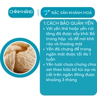Refined Shredded Bird's Nest 50g Khanh Hoa Yen Crumbs Clean