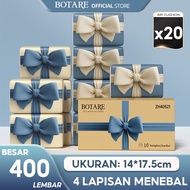 (20PCS)Botare Air-Cushion Facial Tissue Softdeluxe 4 Layers 400 strands Botare Tissue