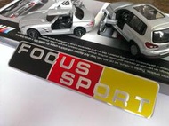 CHERIO FORD FOCUS MK3 SPORT 立體 字樣 德國旗 鋁質 金屬標 車身貼標 鋁標  葉子板標 行李箱標 改裝貼標 改裝標誌 4D 5D