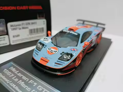 Hpi 1:43 Mclaren Le Mans Rally Car Model Mclaren F1 Gtr 41 Lemans 1997