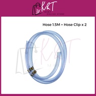 Gas Pipe 1.5M and Hose Clip | Gas Paip | Hos Paip
