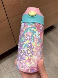 กระติกน้ำ เก็บร้อน 400 มล. Smiggle steel water bottle Flip Spout Junior-ชมพู