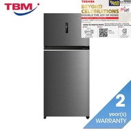 [Klang Valley Delivery Only] Toshiba GR-RT835WE-PMY(58) 2 Doors Fridge 661L PureBIO Origin Inverter 
