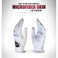 Women's Golf Gloves - PGM Golf Microfiber Skin Gloves - ST009 Luxurious Style