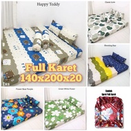 HOMEMADE FULL RUBBER BEDSHEET SIZE 140x200x20