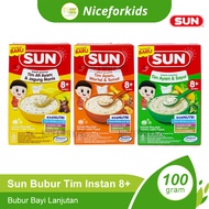Sun Bubur Tim Instan Bubur 100gr / Bubur Lanjutan Bayi 8-24 Bulan / Bubur Bayi Instan Aneka Rasa