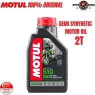 MOTUL 510 2T SEMI SYNTHETIC ENGINE OIL 1L