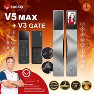 Lockin Digital Lock Bundles, S5, S6 Max, V5max and V3 Gate Lock Bundle, 2 Years Warranty, Include In
