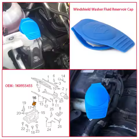 Car Accessories 1K0955455 Fits for Audi A3 A4 A5 A6 A7 A8 S4 S5 S6 S8 Q3 Q5 Q7 Windshield Wiper Wash