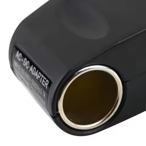 220V AC to 12V DC Car Cigarette Lighter 110V-220V AC to 12V DC EU Home Plug Wall Power Socket Plug P