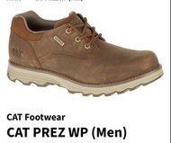 特平批發價Caterpillar Prez WP 棕色男鞋