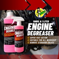 500ml &amp; 1L Engine Degreaser chemical car wash alkaline degreaser chemical engine chain cleaner Oil Degreaser Cleaner