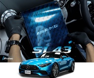 iProtec ฟิล์มใสกันรอยหน้าจอคอนโซลกลางรถยนต์ Mercedes-AMG SL43 ปี 2023-Present