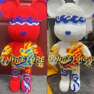 [Lego.Bao Nhi Store 97] [SIZE: 82CM] 2-Sided Dragon BEARBRICK Toy Model SIZE 82CM