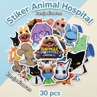 Animal Hospital Anomaly Stickers 30 pcs Animal Hospital Anomaly Stickers Chromo Material