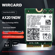 AX211 AX201 AX411 9560AC WIFI6E Gigabit Wireless Network Card CNVI