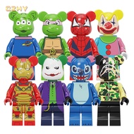 Bearbrick Minifigures Joker Stich Block Toys